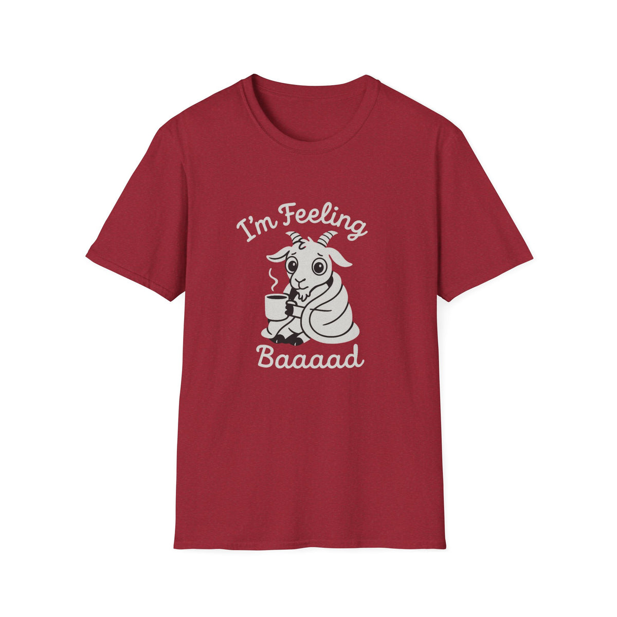 Goat T-Shirt - 'I'm Feeling Baaad' Softstyle Tee