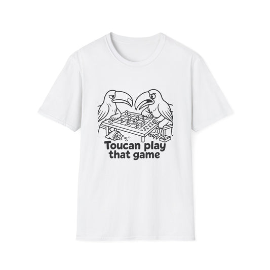 Toucan T-Shirt - 'Toucan Play That Game' Softstyle Tee