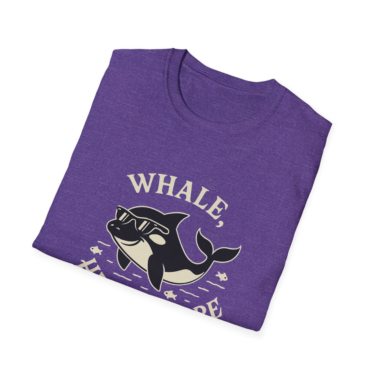 Whale T-Shirt - 'Whale Hello There' Softstyle Tee