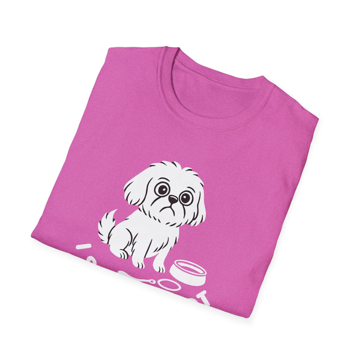 Shih Tzu Not Unisex Softstyle T-Shirt | Funny Dog Lover Tee, Pet Owner Gift, Casual Wear, Gift for Dog Lovers, Cute Animal Shirt