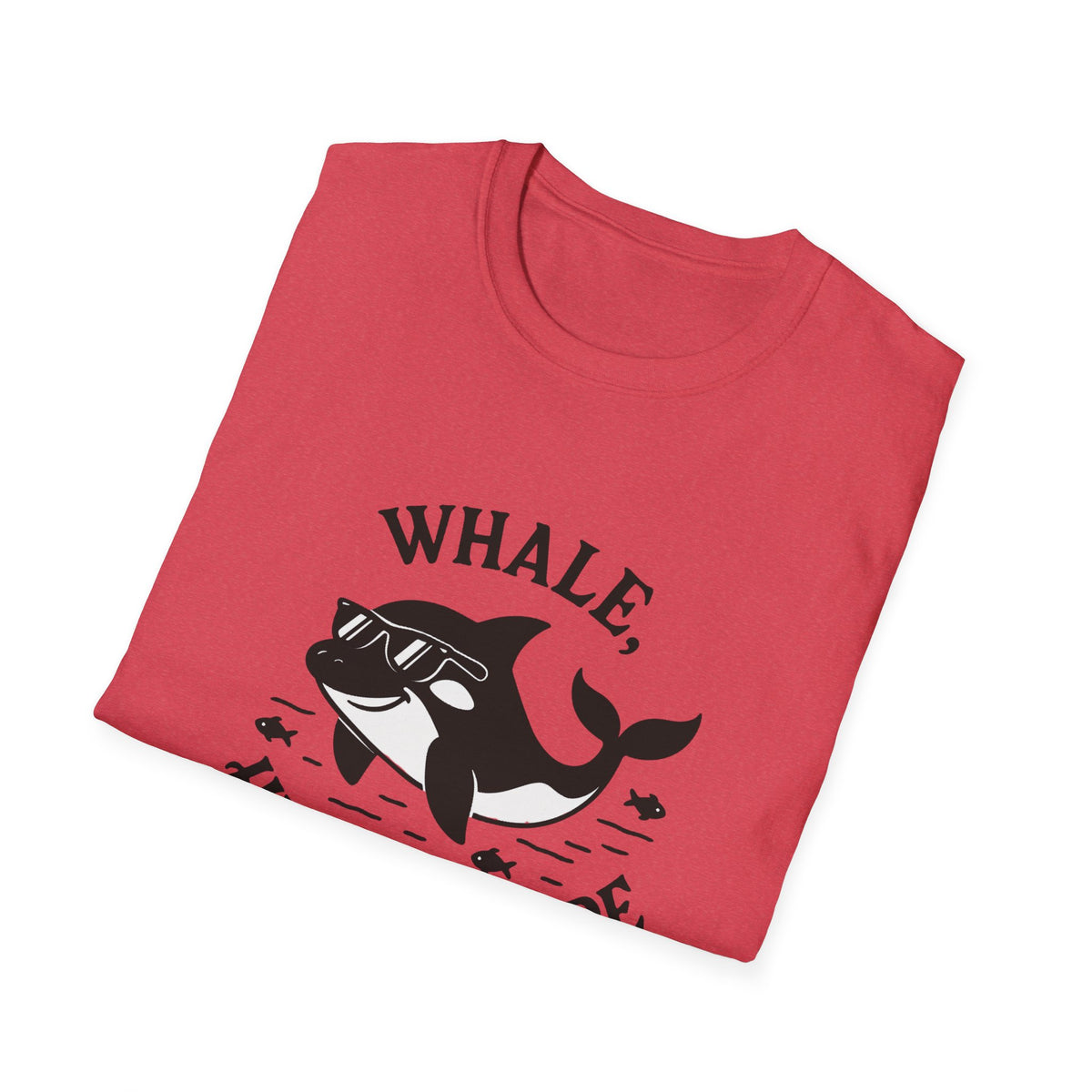 Whale T-Shirt - 'Whale Hello There' Softstyle Tee