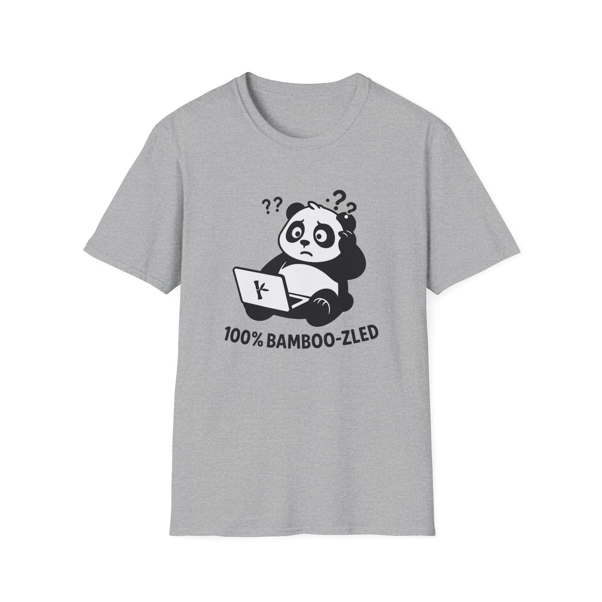 Panda T-Shirt - '100% Bamboozled' Softstyle Tee
