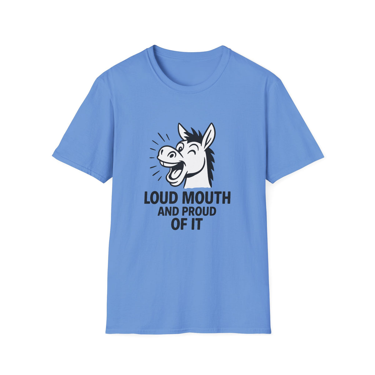 Horse T-Shirt - 'Loud Mouth' Softstyle Tee
