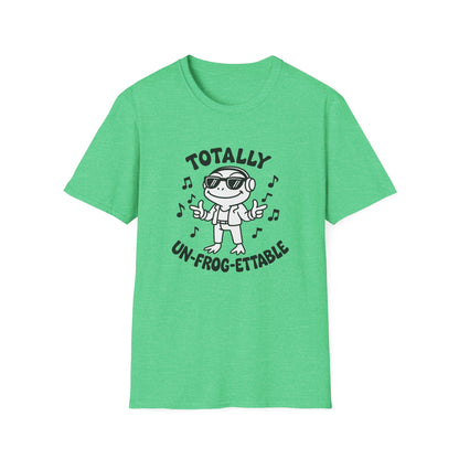 Frog T-Shirt - 'Totally Un-Frog-Gettable' Softstyle Tee