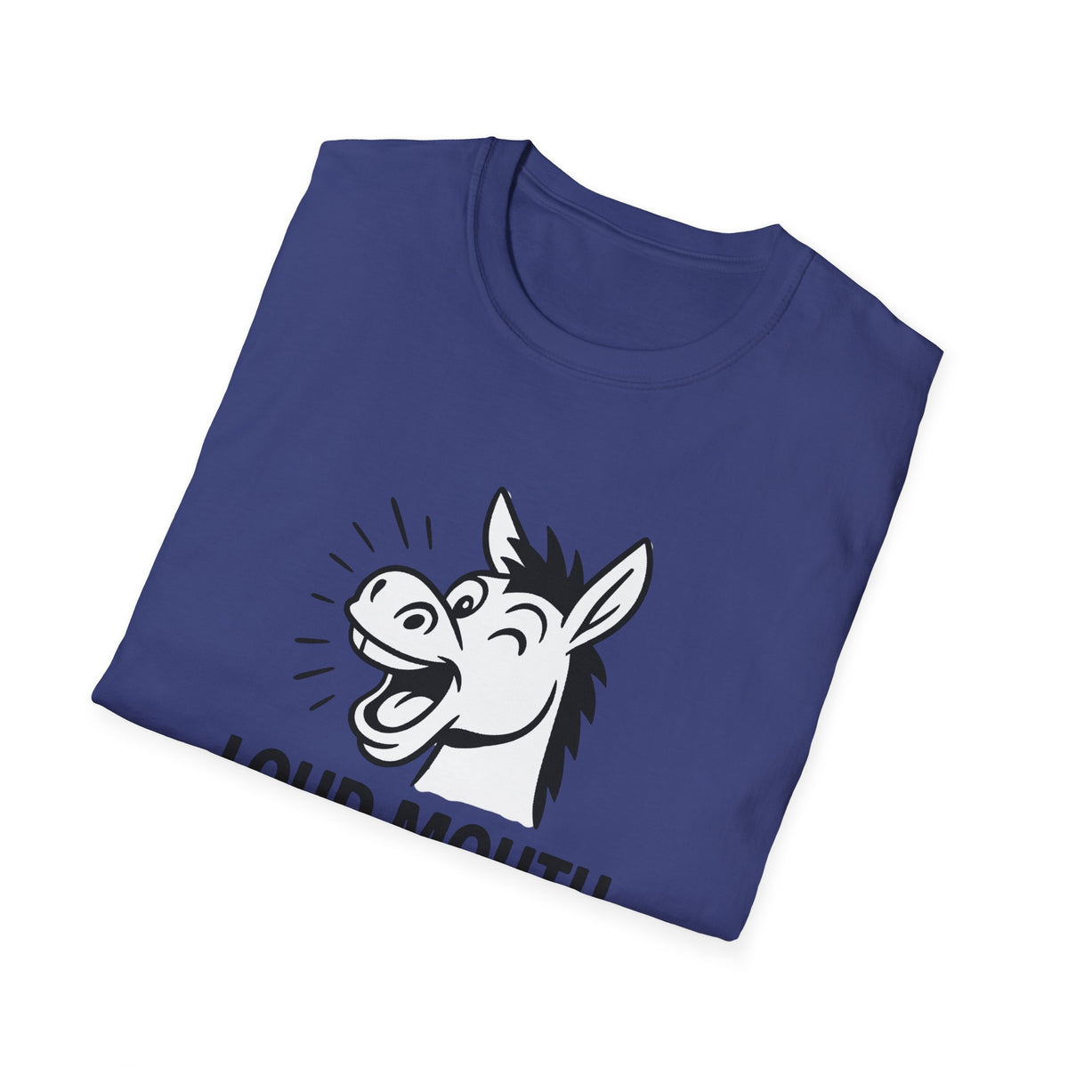 Horse T-Shirt - 'Loud Mouth' Softstyle Tee