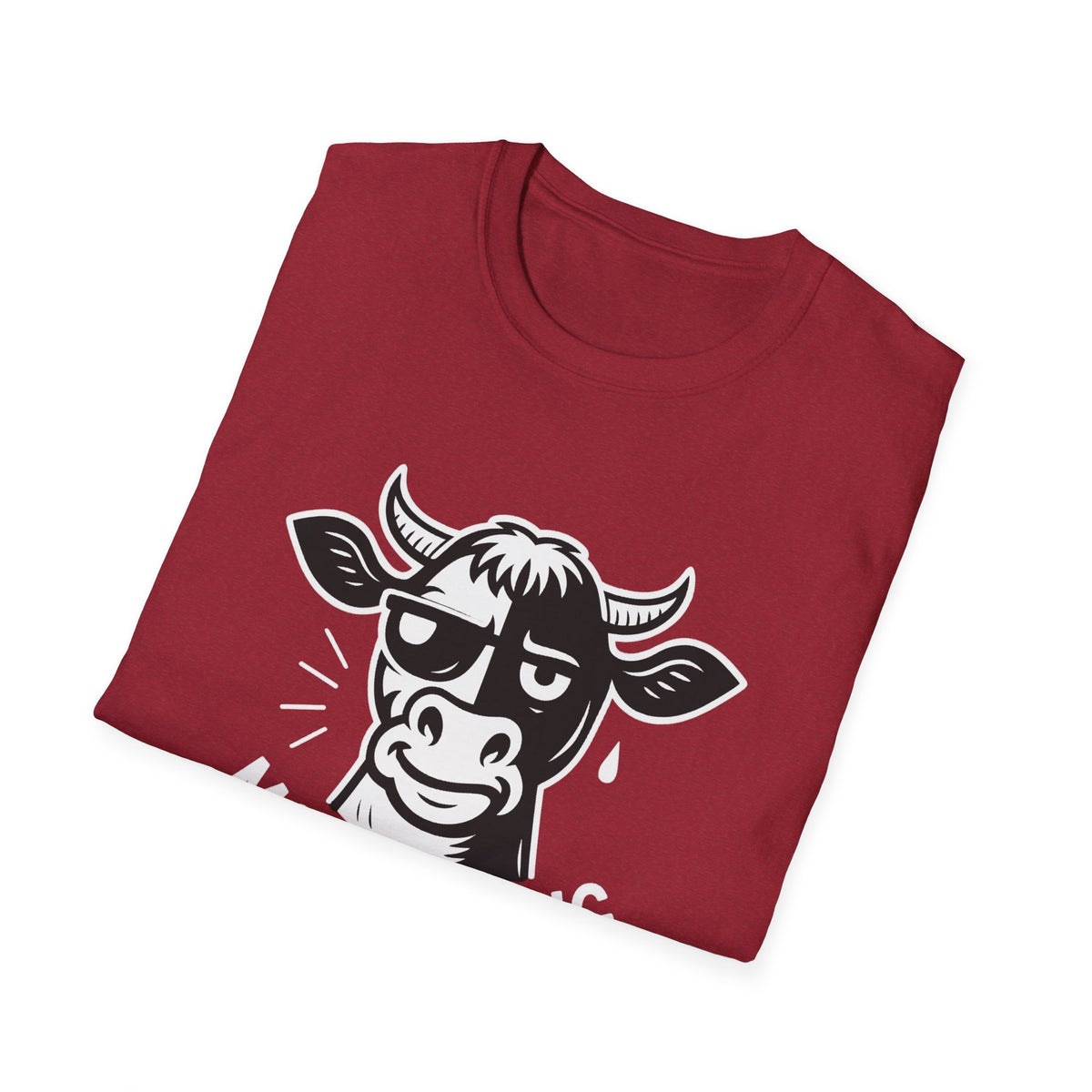 Cow T-Shirt - 'Moo-D Swing' Softstyle Tee