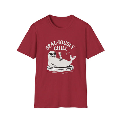 Seal T-Shirt - 'Sealiously Chill' Softstyle Tee