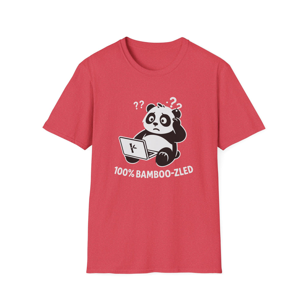 Panda T-Shirt - '100% Bamboozled' Softstyle Tee