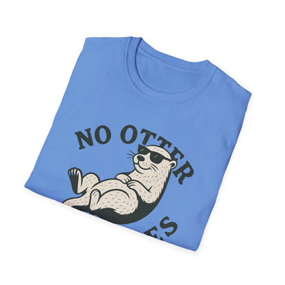 Otter T-Shirt - 'No Otter Worries' Softstyle Tee