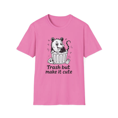 Possum T-Shirt - 'Trash But Make it Cute' Softstyle Tee