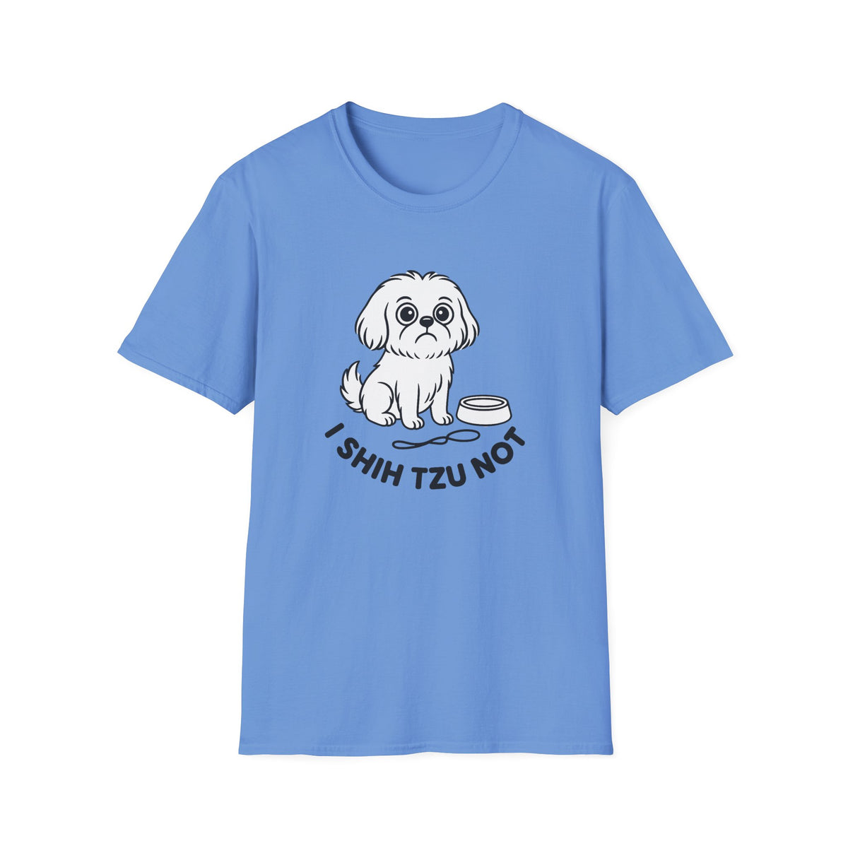Shih Tzu Not Unisex Softstyle T-Shirt | Funny Dog Lover Tee, Pet Owner Gift, Casual Wear, Gift for Dog Lovers, Cute Animal Shirt
