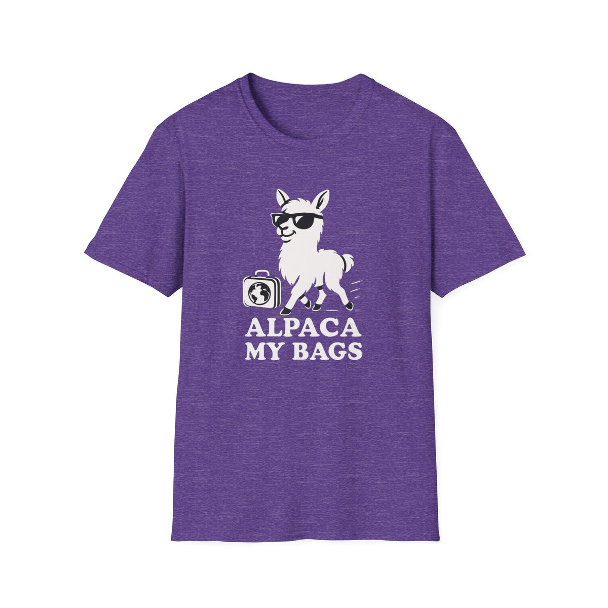Alpaca T-Shirt - 'Alpaca My Bags' Softstyle Tee