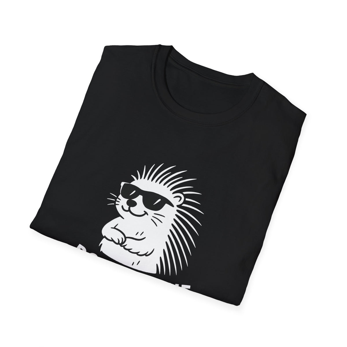 Porcupine T-Shirt - 'Porcu-Fine' Softstyle Tee