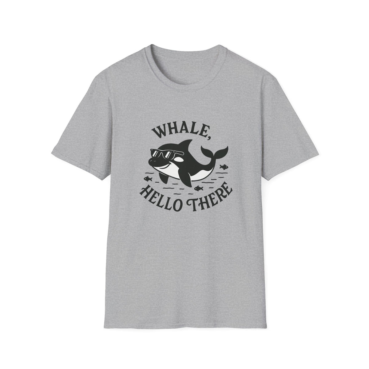 Whale T-Shirt - 'Whale Hello There' Softstyle Tee