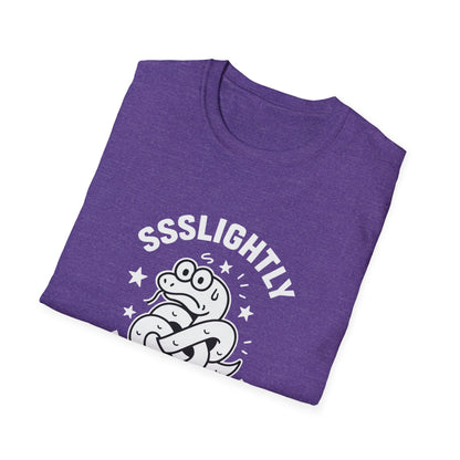 Slightly Unstable T-Shirt, Unisex Tee, Funny Graphic Shirt, Casual Wear, Gift for Friends, Quirky Fashion Statement