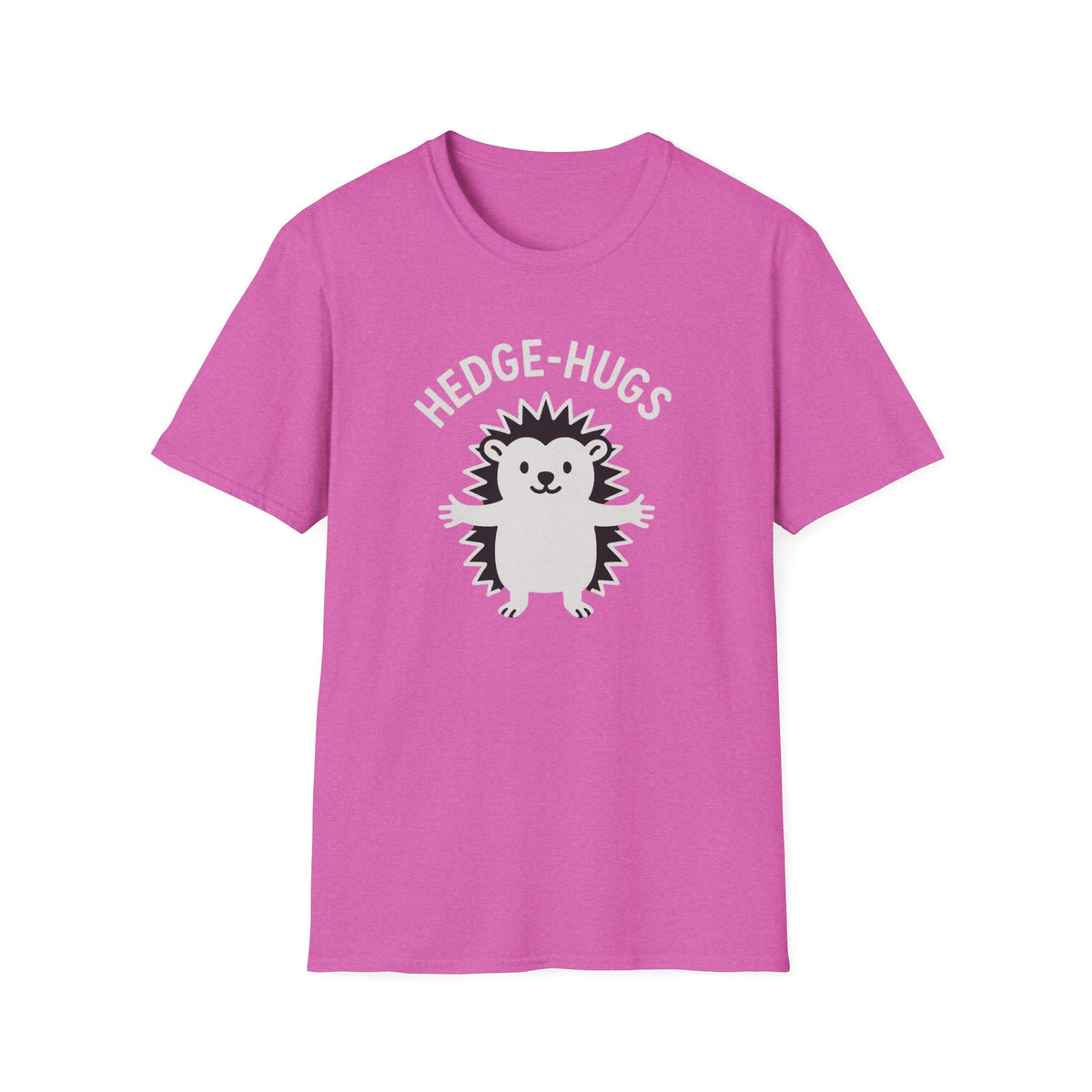 Hedgehog T-Shirt - 'Hedge-Hugs' Softstyle Tee