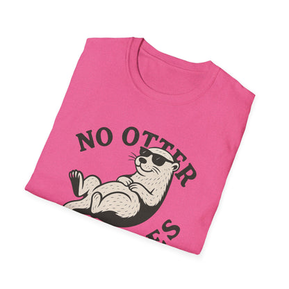 Otter T-Shirt - 'No Otter Worries' Softstyle Tee