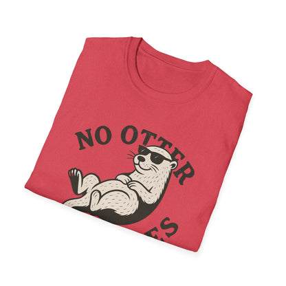 Otter T-Shirt - 'No Otter Worries' Softstyle Tee