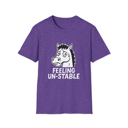 Horse T-Shirt - 'Feeling Un-Stable' Softstyle Tee