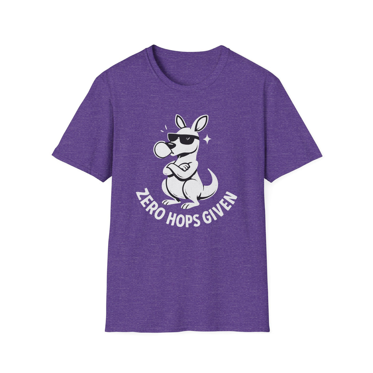 Kangaroo T-shirt - 'Zero Hops Given Tee' Softstyle Tee
