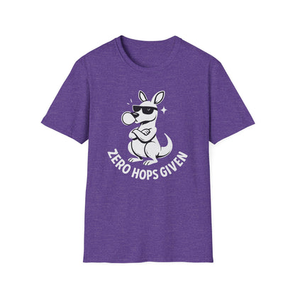 Kangaroo T-shirt - 'Zero Hops Given Tee' Softstyle Tee