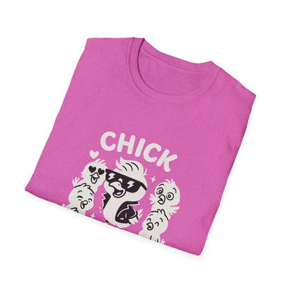 Chick T-Shirt - 'Chick Magnet' Softstyle Tee