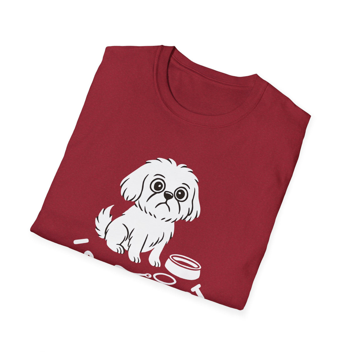 Shih Tzu Not Unisex Softstyle T-Shirt | Funny Dog Lover Tee, Pet Owner Gift, Casual Wear, Gift for Dog Lovers, Cute Animal Shirt