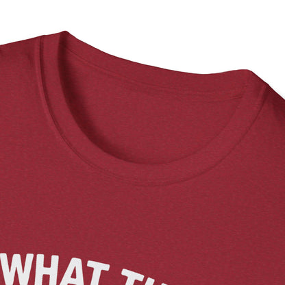 Moose T-Shirt - 'What The Moose Is Going On' Softstyle Tee