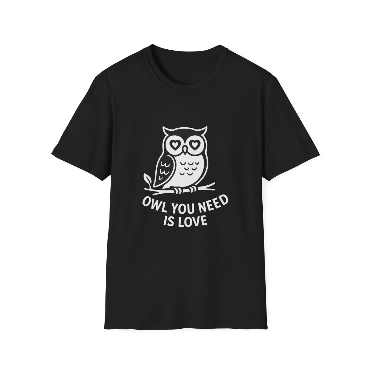 Owl T-Shirt - 'Owl You Need is Love' Softstyle Tee