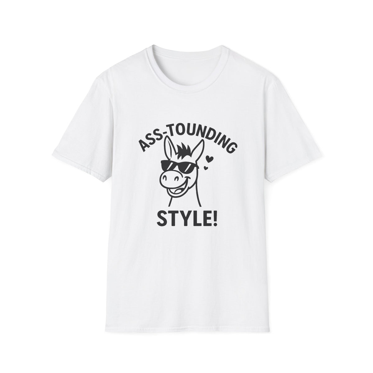 Donkey T-Shirt - 'Ass-Tounding' Softstyle Tee