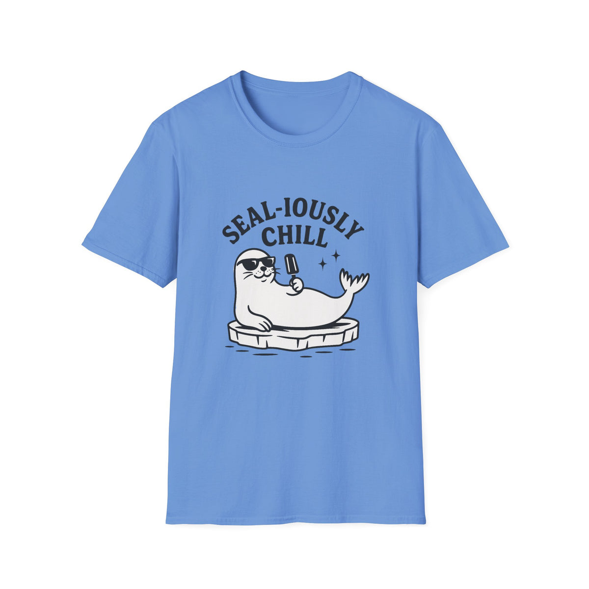 Seal T-Shirt - 'Sealiously Chill' Softstyle Tee