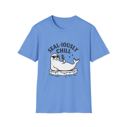 Seal T-Shirt - 'Sealiously Chill' Softstyle Tee