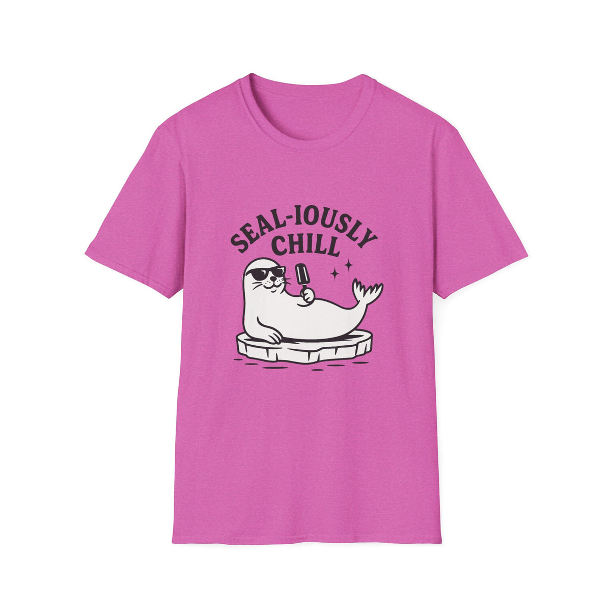 Seal T-Shirt - 'Sealiously Chill' Softstyle Tee