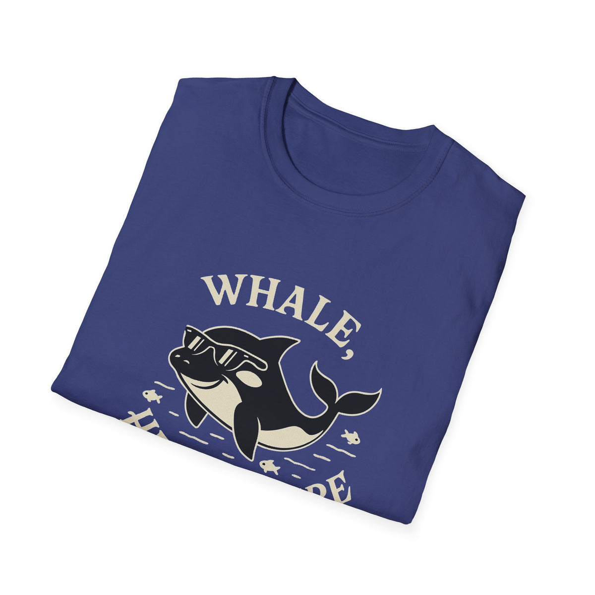 Whale T-Shirt - 'Whale Hello There' Softstyle Tee