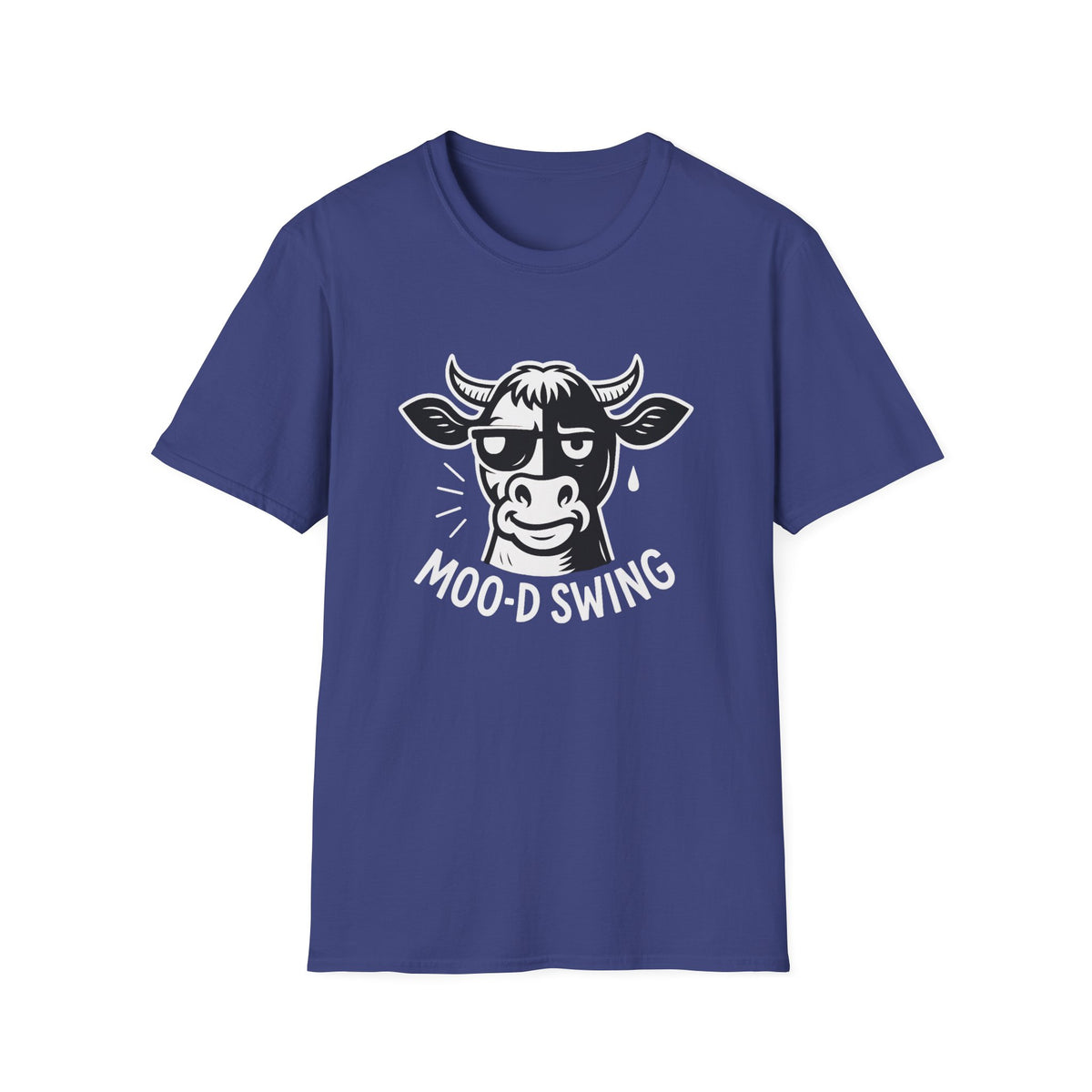 Cow T-Shirt - 'Moo-D Swing' Softstyle Tee