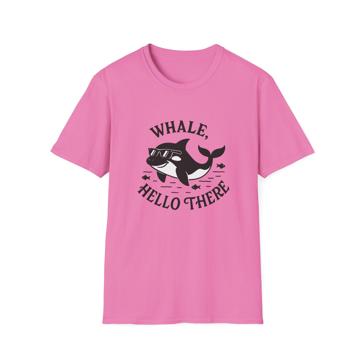 Whale T-Shirt - 'Whale Hello There' Softstyle Tee