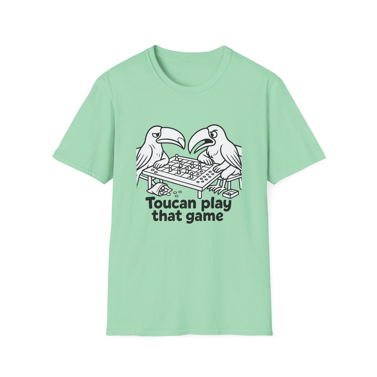 Toucan T-Shirt - 'Toucan Play That Game' Softstyle Tee