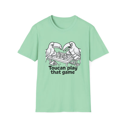 Toucan T-Shirt - 'Toucan Play That Game' Softstyle Tee