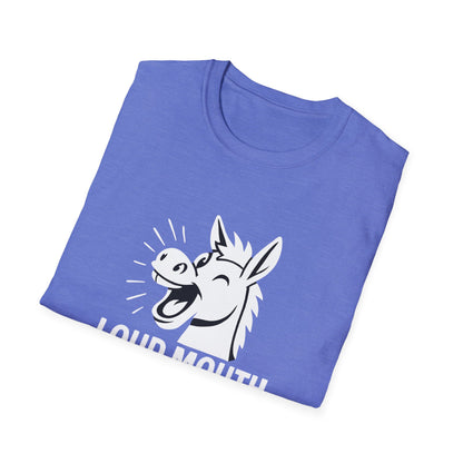 Horse T-Shirt - 'Loud Mouth' Softstyle Tee