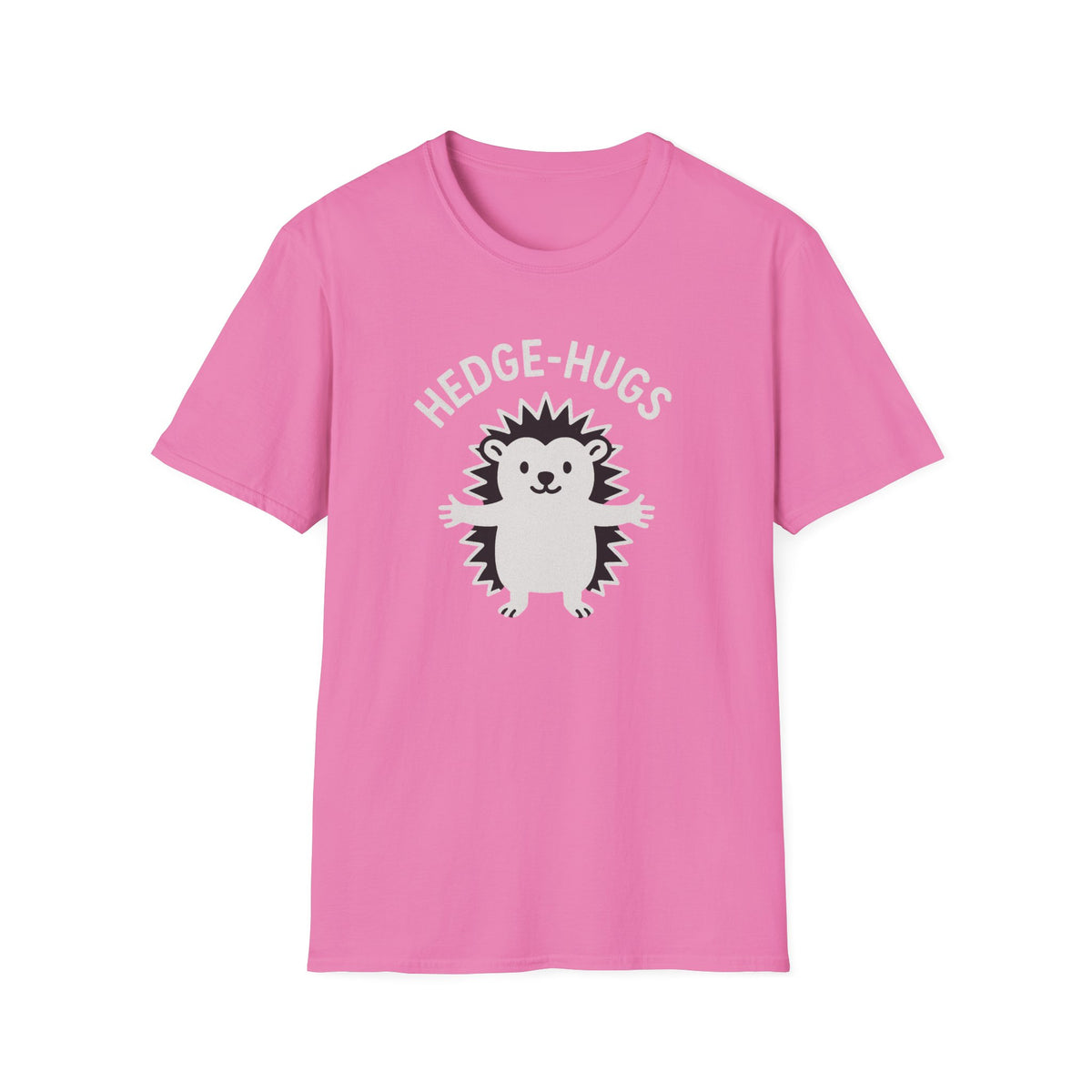 Hedgehog T-Shirt - 'Hedge-Hugs' Softstyle Tee