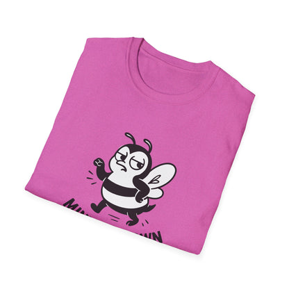 Bee T-Shirt - 'Mind Your Own Buzzness' Softstyle Tee