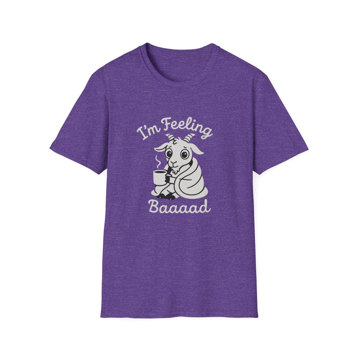 Goat T-Shirt - 'I'm Feeling Baaad' Softstyle Tee