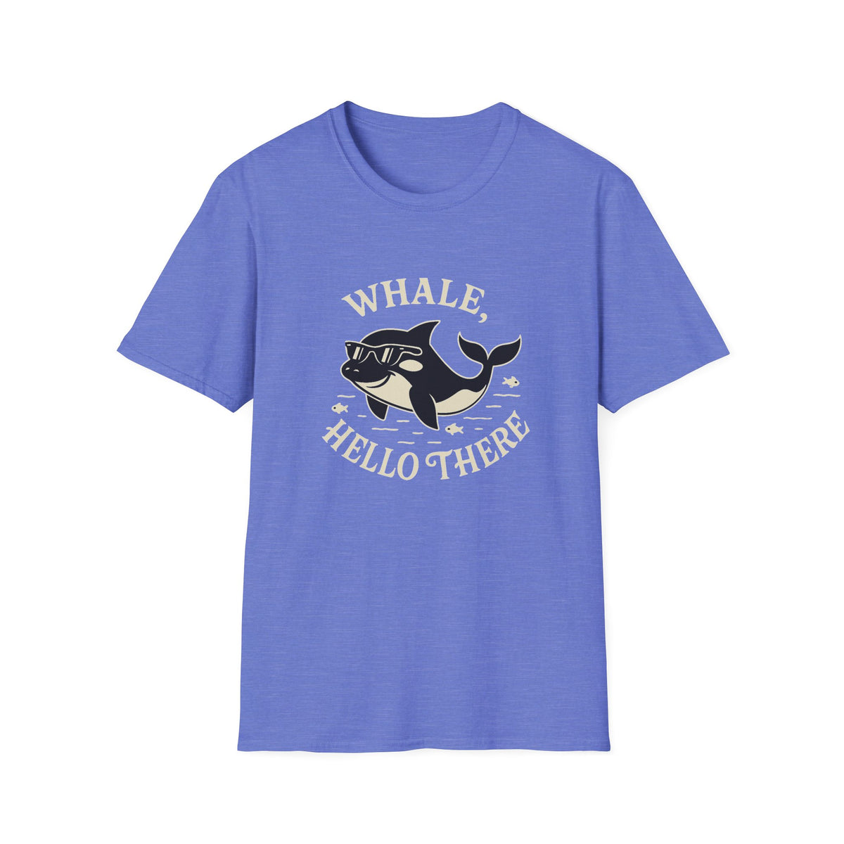 Whale T-Shirt - 'Whale Hello There' Softstyle Tee