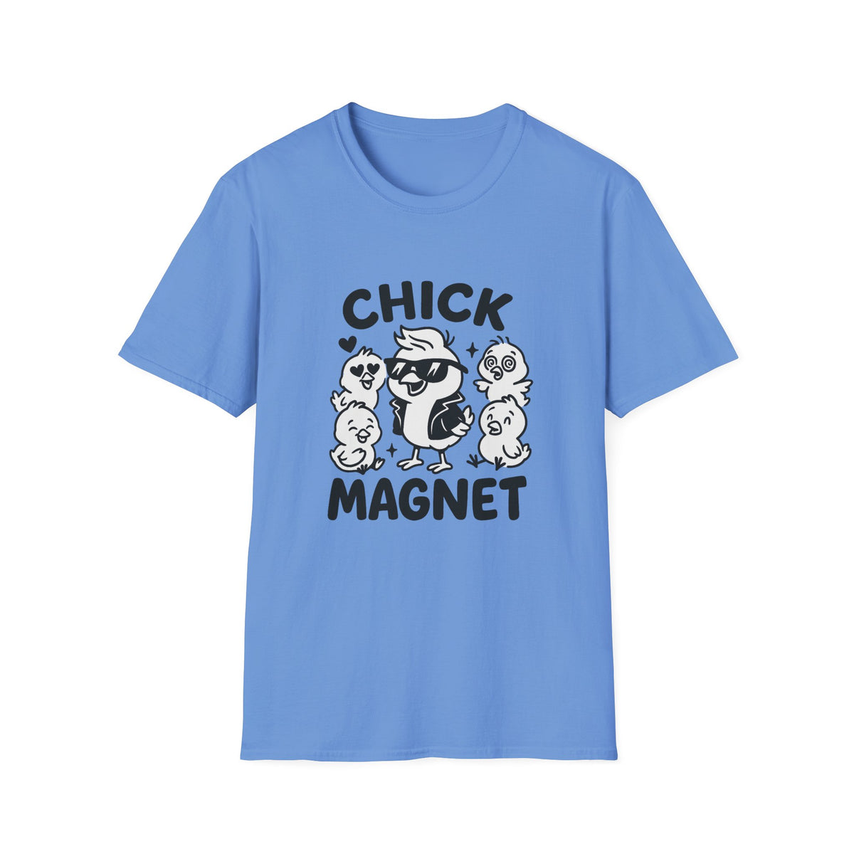 Chick T-Shirt - 'Chick Magnet' Softstyle Tee