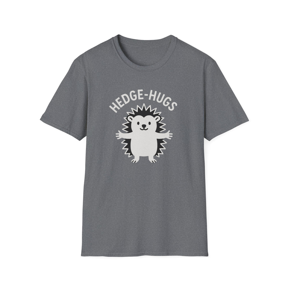 Hedgehog T-Shirt - 'Hedge-Hugs' Softstyle Tee
