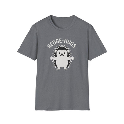Hedgehog T-Shirt - 'Hedge-Hugs' Softstyle Tee