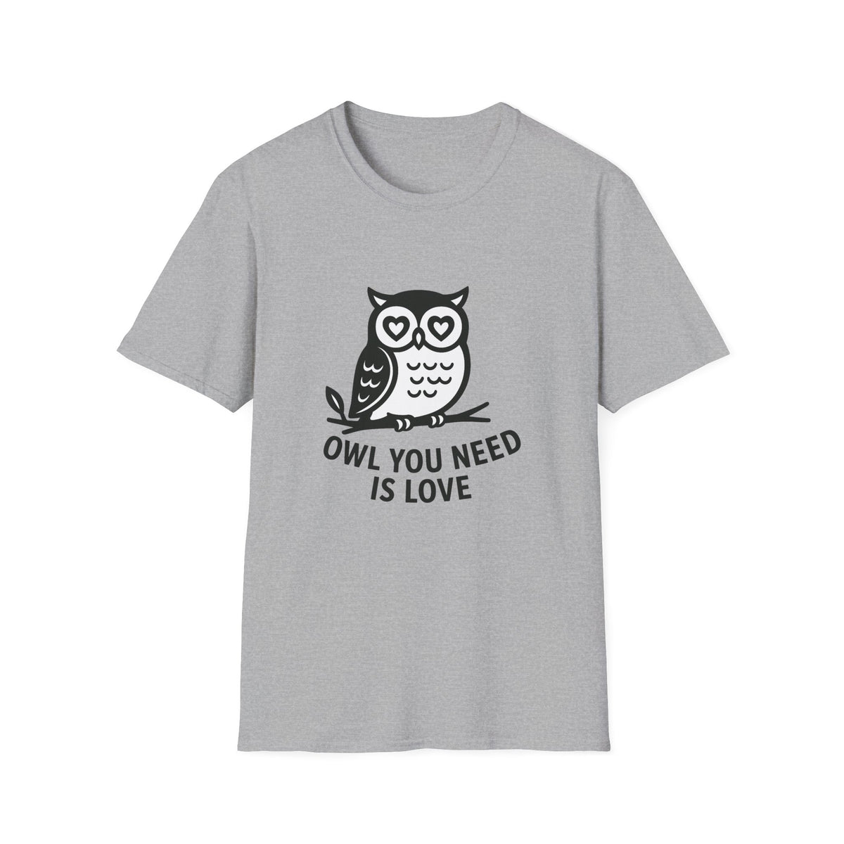 Owl T-Shirt - 'Owl You Need is Love' Softstyle Tee