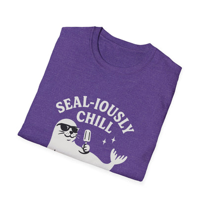 Seal T-Shirt - 'Sealiously Chill' Softstyle Tee