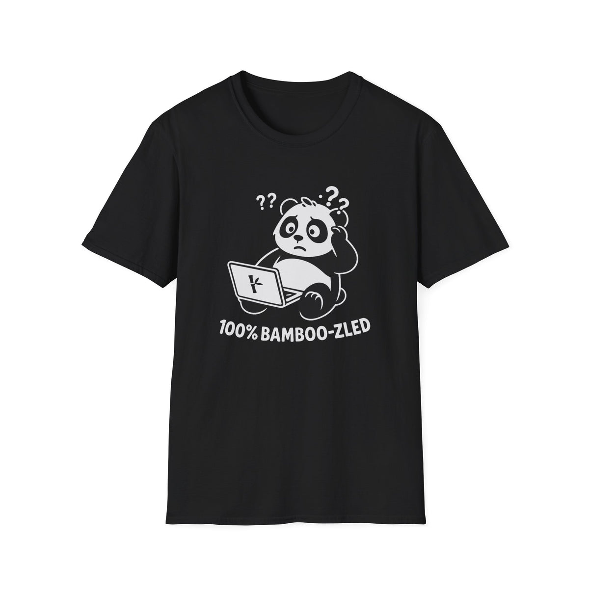 Panda T-Shirt - '100% Bamboozled' Softstyle Tee