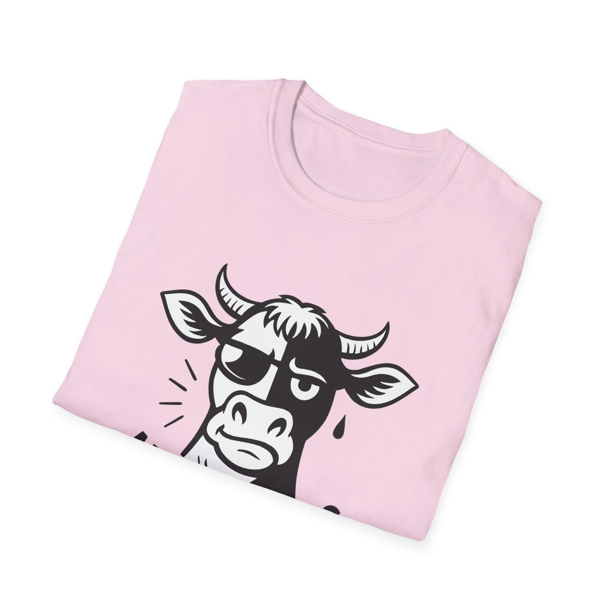 Cow T-Shirt - 'Moo-D Swing' Softstyle Tee